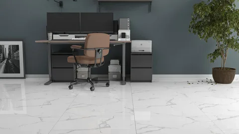 تصویر 4 از سرامیک کف براق با جلوه درخشان و ظاهر مدرن